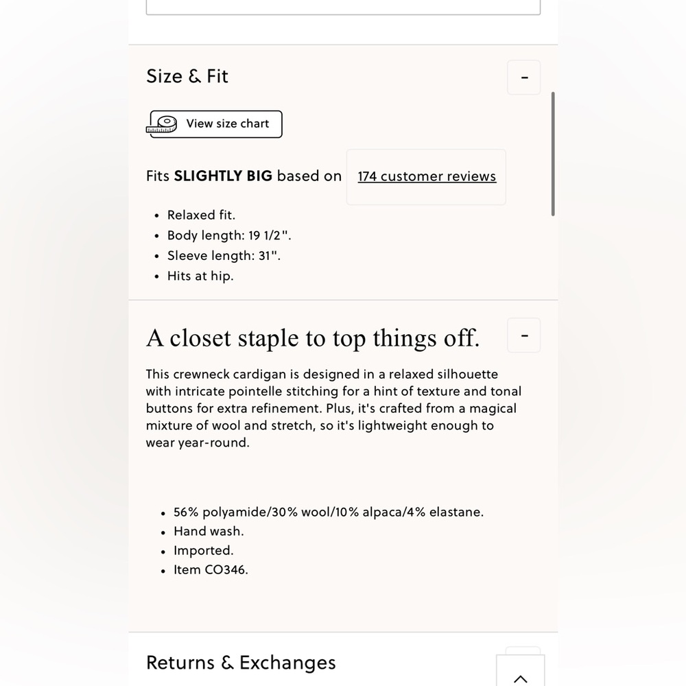 JCrew super soft pointelle cardigan - Picture 5 of 5